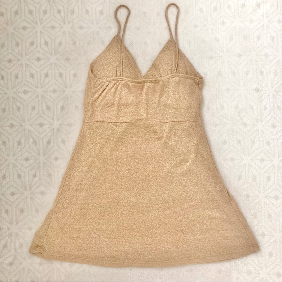 π*NWOT* Lucaya Clothing Co. Gold Sparkle Top - Womenβs Size Small π - Picture 8 of 9